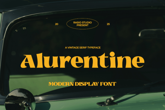 Alurentine: A Vintage Serif That Elevates Branding