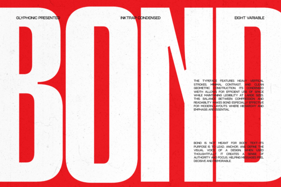 Bond: A Modern Typographic Solution for Designers and Developers