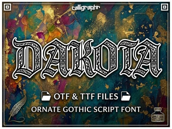 Dakota: Timeless Elegance in Gothic Script