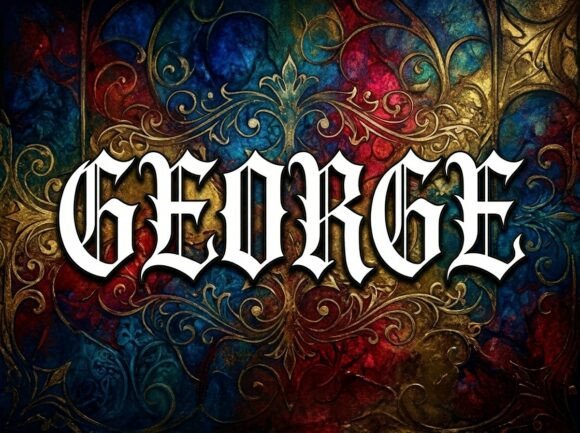 George: A Medieval Masterpiece in Type