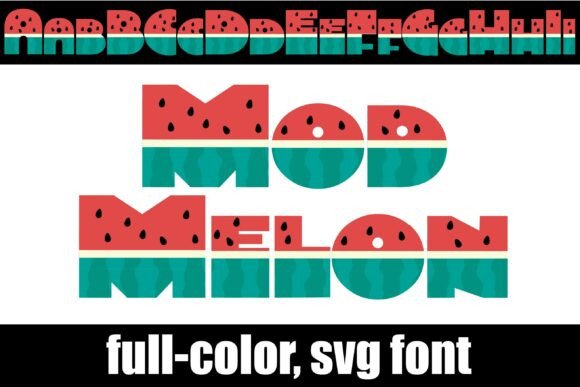 Mod Melon: A Bold Statement in Digital Typography